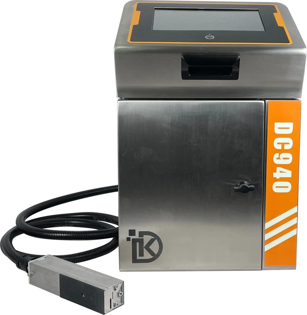 Dk New Product DC940 High Speed Cij Industrial Marking Machine Small Characters Continuous Batch Inkjet Code Date Printer