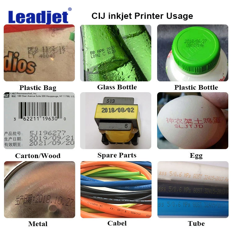 Manufacturer 1-4 Lines Cij Expiry Date Industrial Coding Machine Inkjet Printing Machine Coding Printer for Medicine Bottle Tube Medical Industry