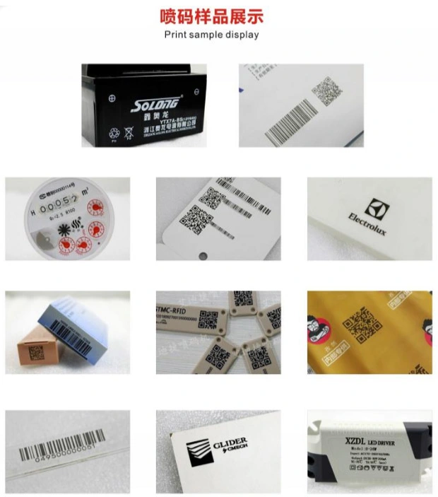 Automatic Industrial Online Variable Date Qr Code Barcode Code Inkjet Printer Laser Marking Machine Inkjet Coding Printer UV Ink Jet Printing
